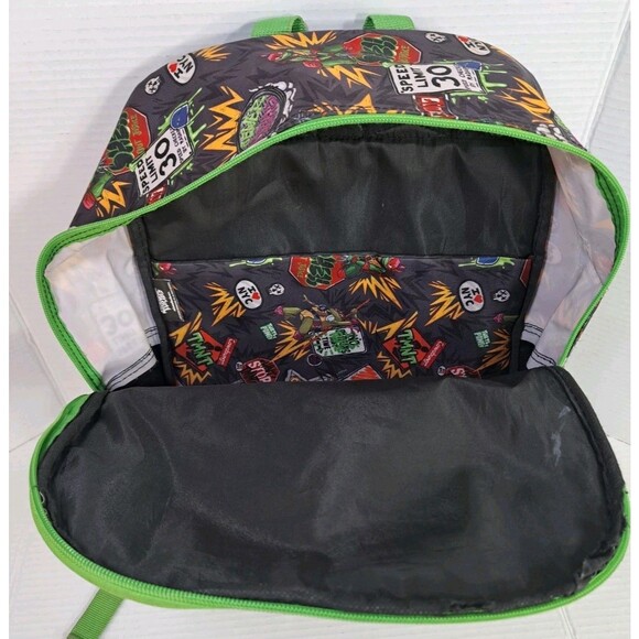 Teenage Mutant Ninja Turtles 17" Backpack Bookbag TMNT Kids School Bag Laptop - Picture 7 of 8